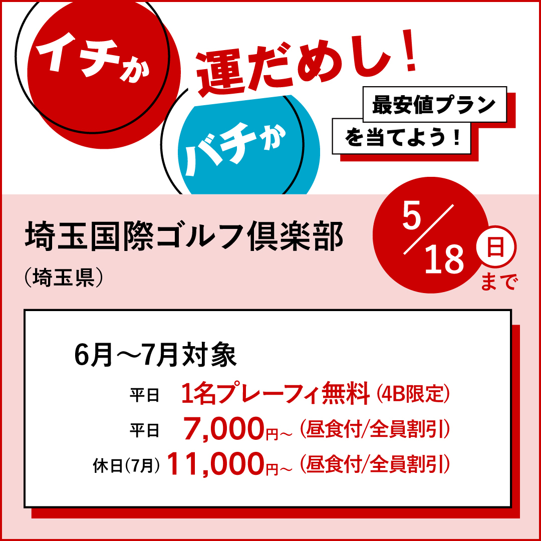 イチかバチか運試し「最安値プラン」を当てよう！